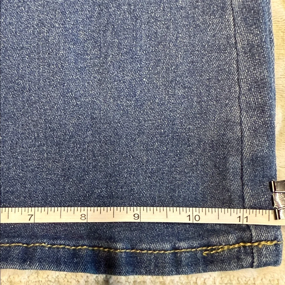 2 x Pair of High Rise Boot Cut Blue Denim Women's‎ Jeans 32 Inch waist, Flared